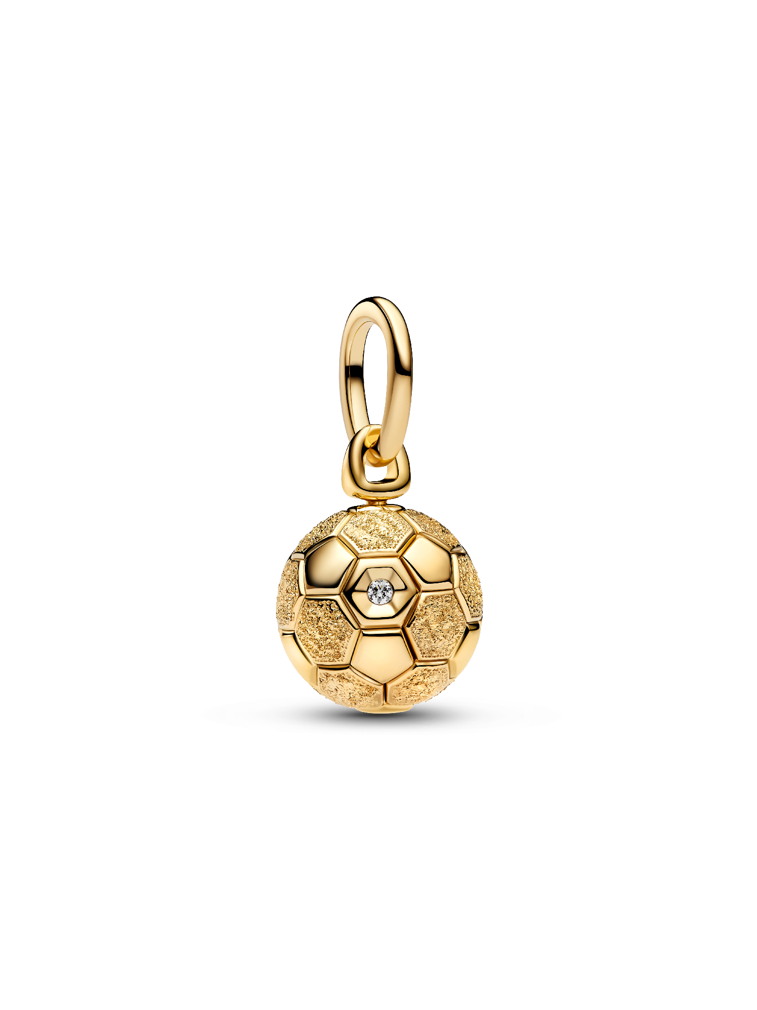 Soccer Ball 2026 Lab-Grown Diamond Dangle Charm