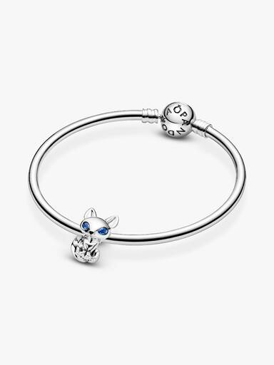 FINAL SALE - Blue-Eyed Fox Charm