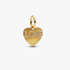 Engravable Love Heart Dangle Charm Engravable Love Heart Dangle Charm