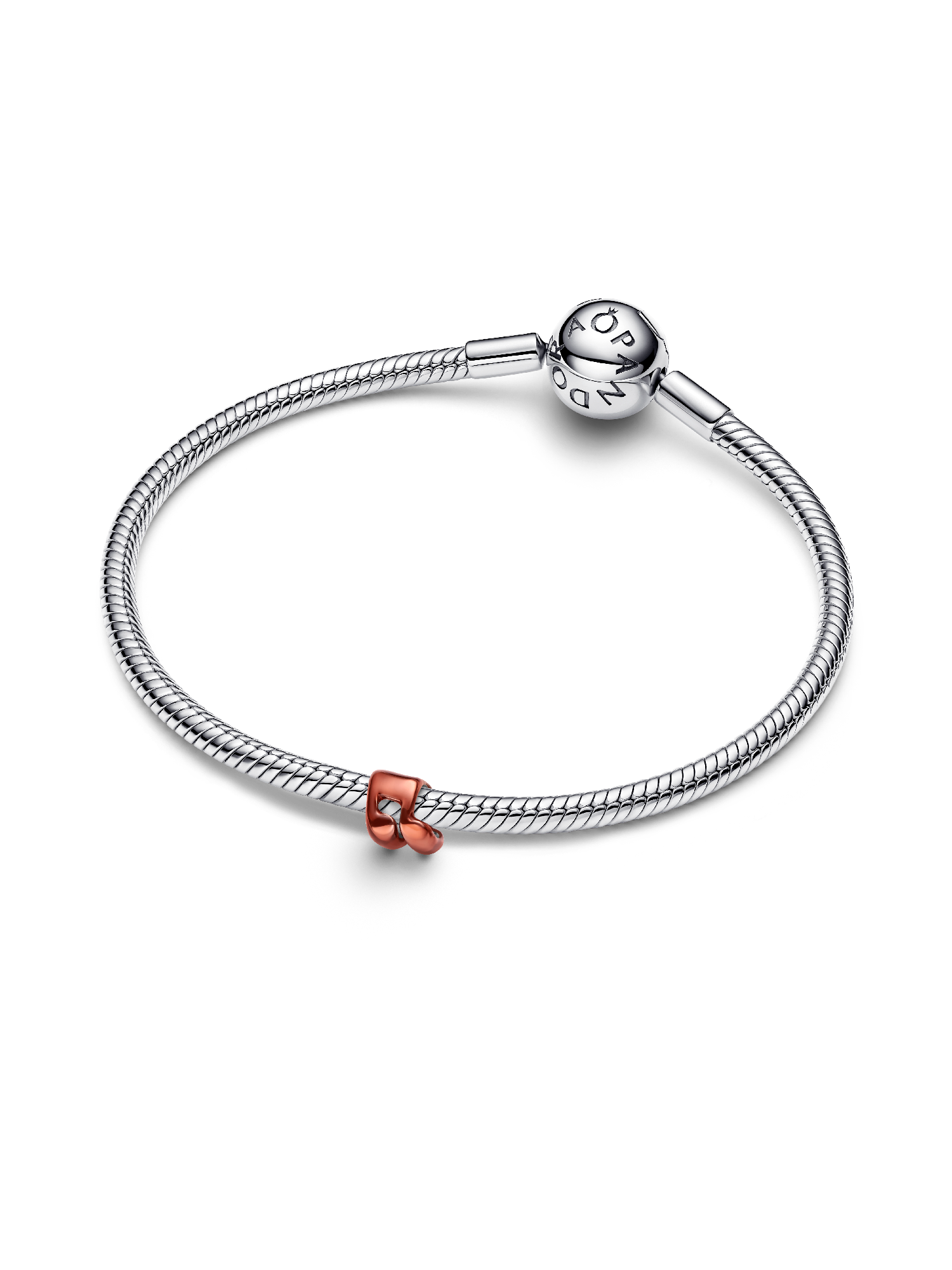 Mini charm Note de musique orange