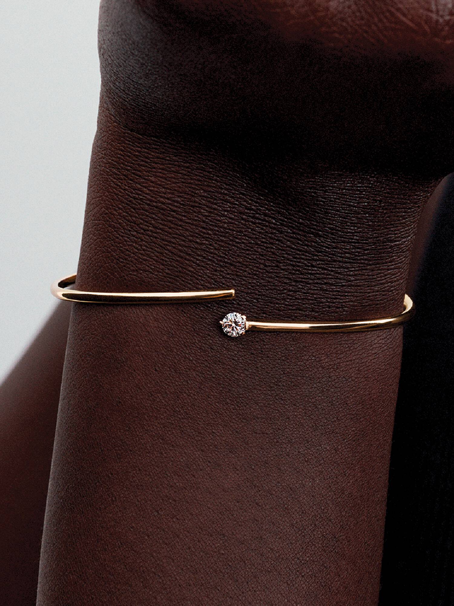 VENTE FINALE -  Bracelet jonc ouvert à diamant cultivé en laboratoire Pandora Infinite