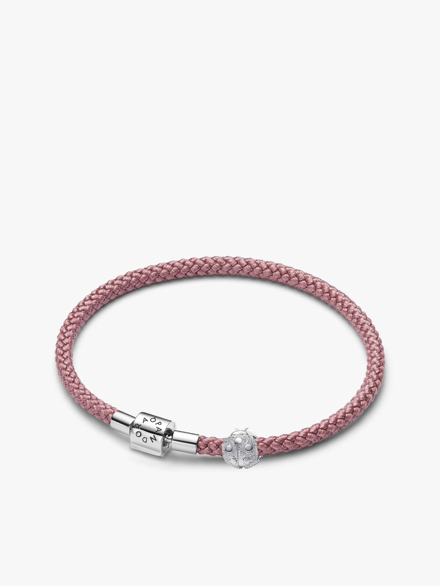 Bracelet avec charm Coccinelle porte-bonheur