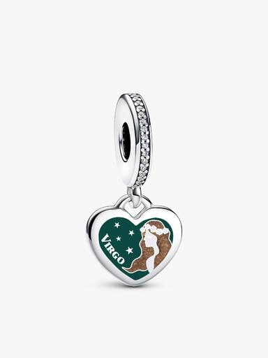 Virgo Dangle Charm Bracelet Set