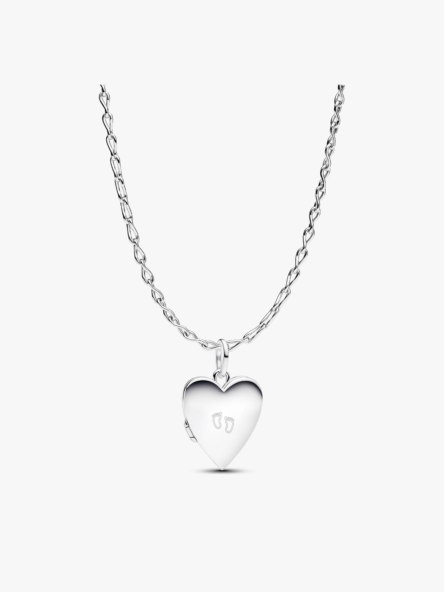 Engravable Openable Heart Locket Necklace
