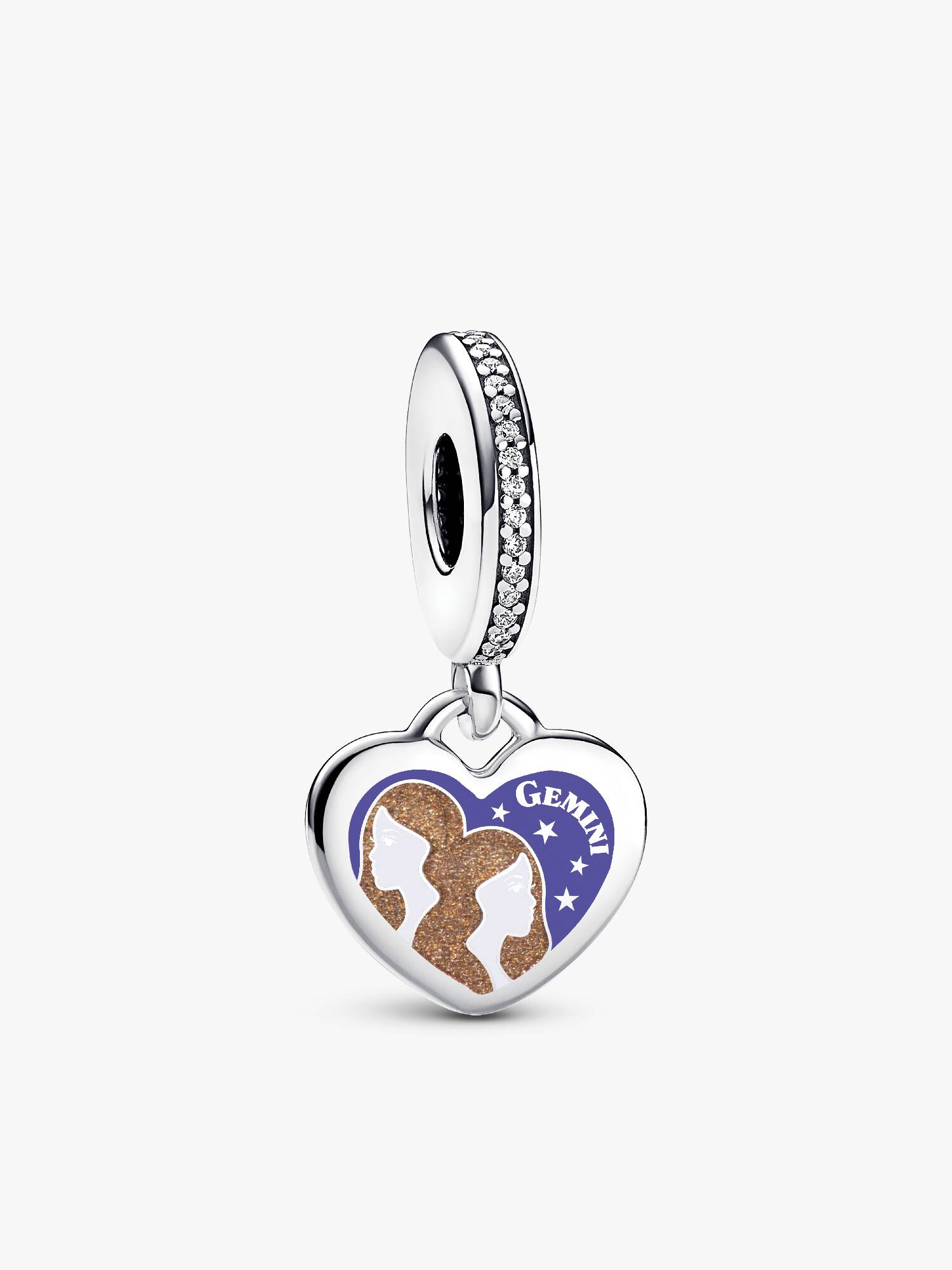Charm-pendentif Gémeau