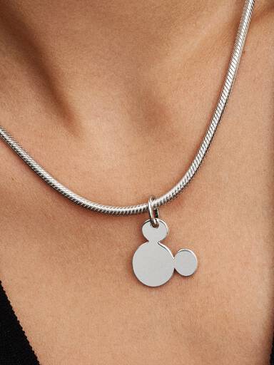 Charm-pendentif à graver Mickey Mouse de Disney