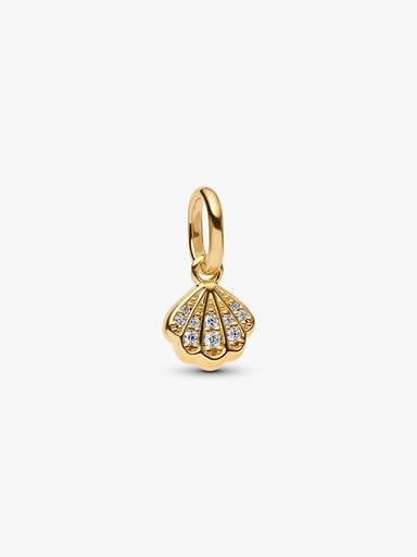 Sparkling Shell Mini Dangle Charm