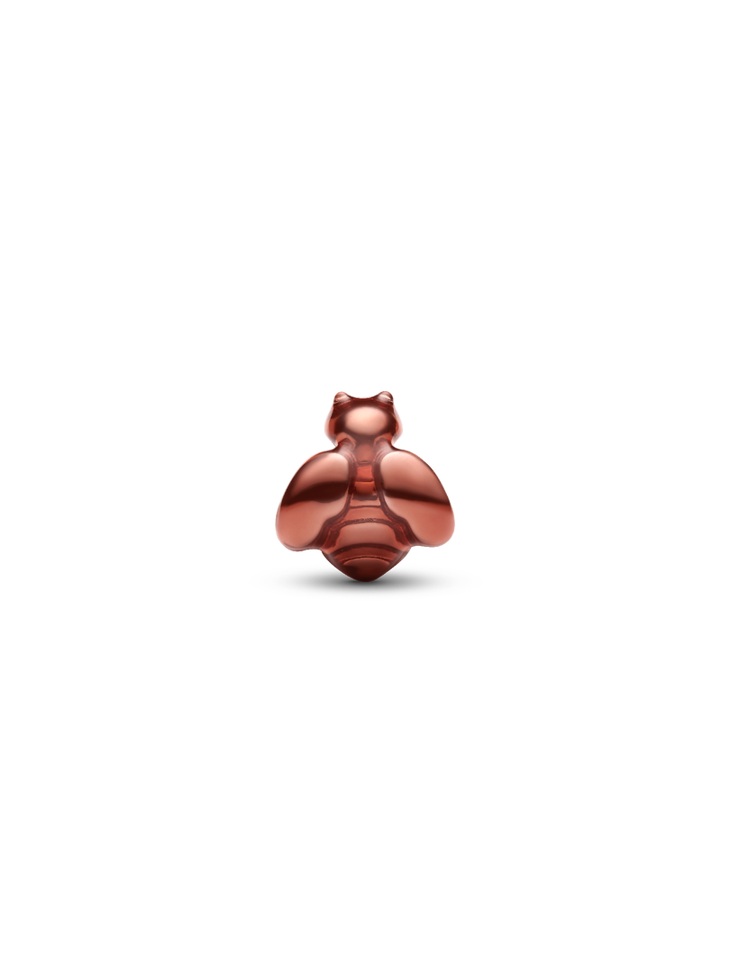Orange Bee Mini Charm
