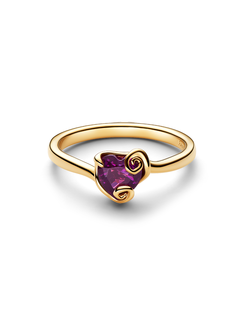 Disney The Nightmare Before Christmas Sally Purple Heart Ring