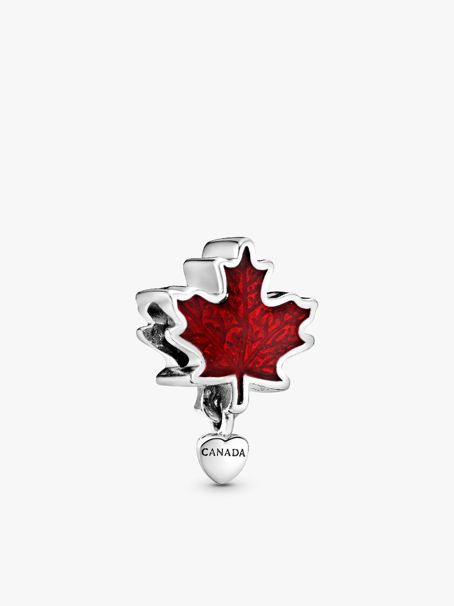 Canada Red Maple Leaf Charm
