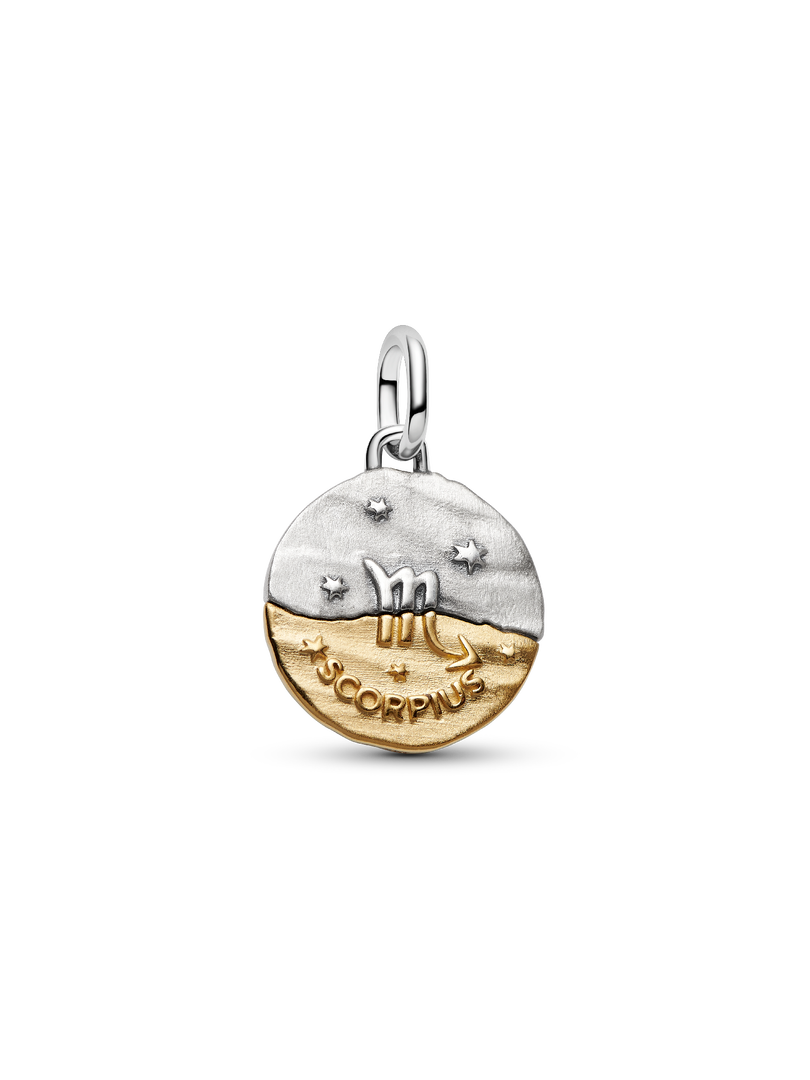 Scorpio Zodiac Medallion Charm