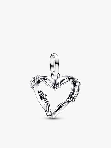 Barbed Wire Heart Bracelet Set