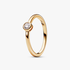 Pandora Era Lab-Grown Diamond Bezel Ring Pandora Era Lab-Grown Diamond Bezel Ring