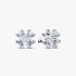 Sparkling Lucky Clover Stud Earrings Sparkling Lucky Clover Stud Earrings