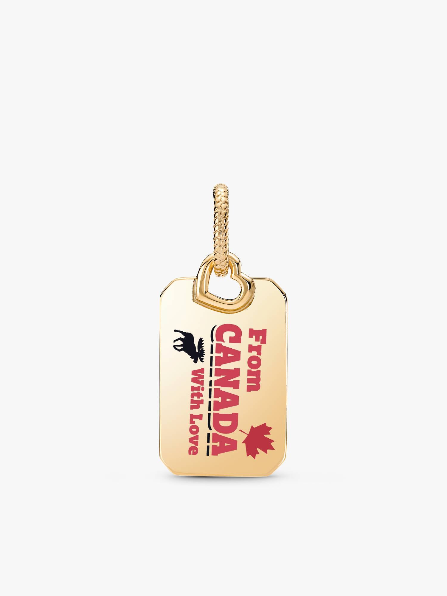 Canada Postcard Dangle Charm