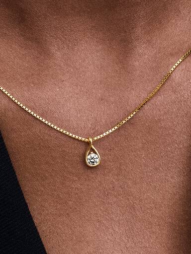 Pandora Infinite Lab-Grown Diamond Pendant Necklace