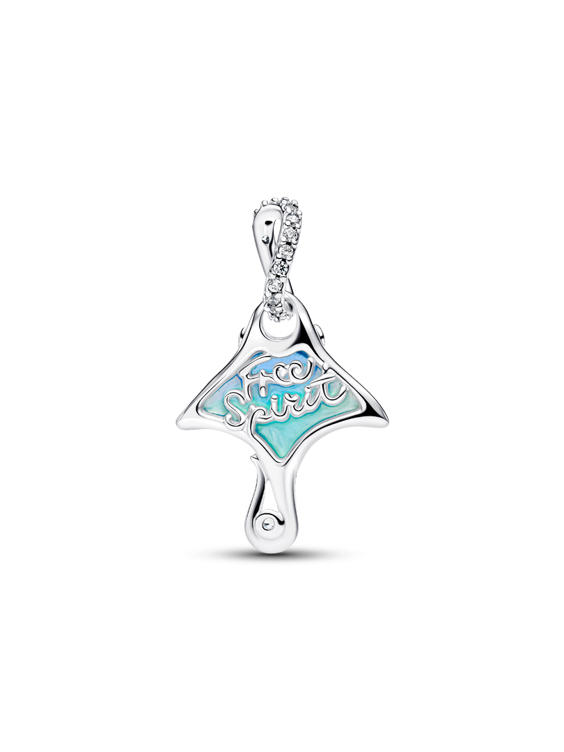 Manta Ray Dangle Charm