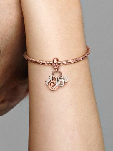 VENTE FINALE - Charm-pendentif Lettres « I Love You »