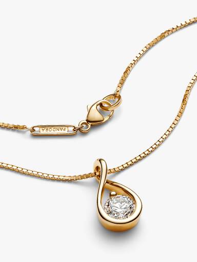 Pandora Infinite Lab-Grown Diamond Pendant Necklace