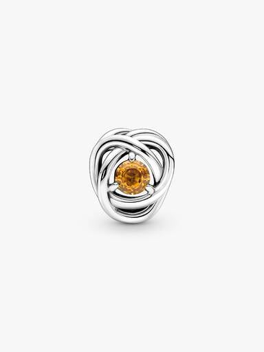 FINAL SALE - November Honey Eternity Circle Charm