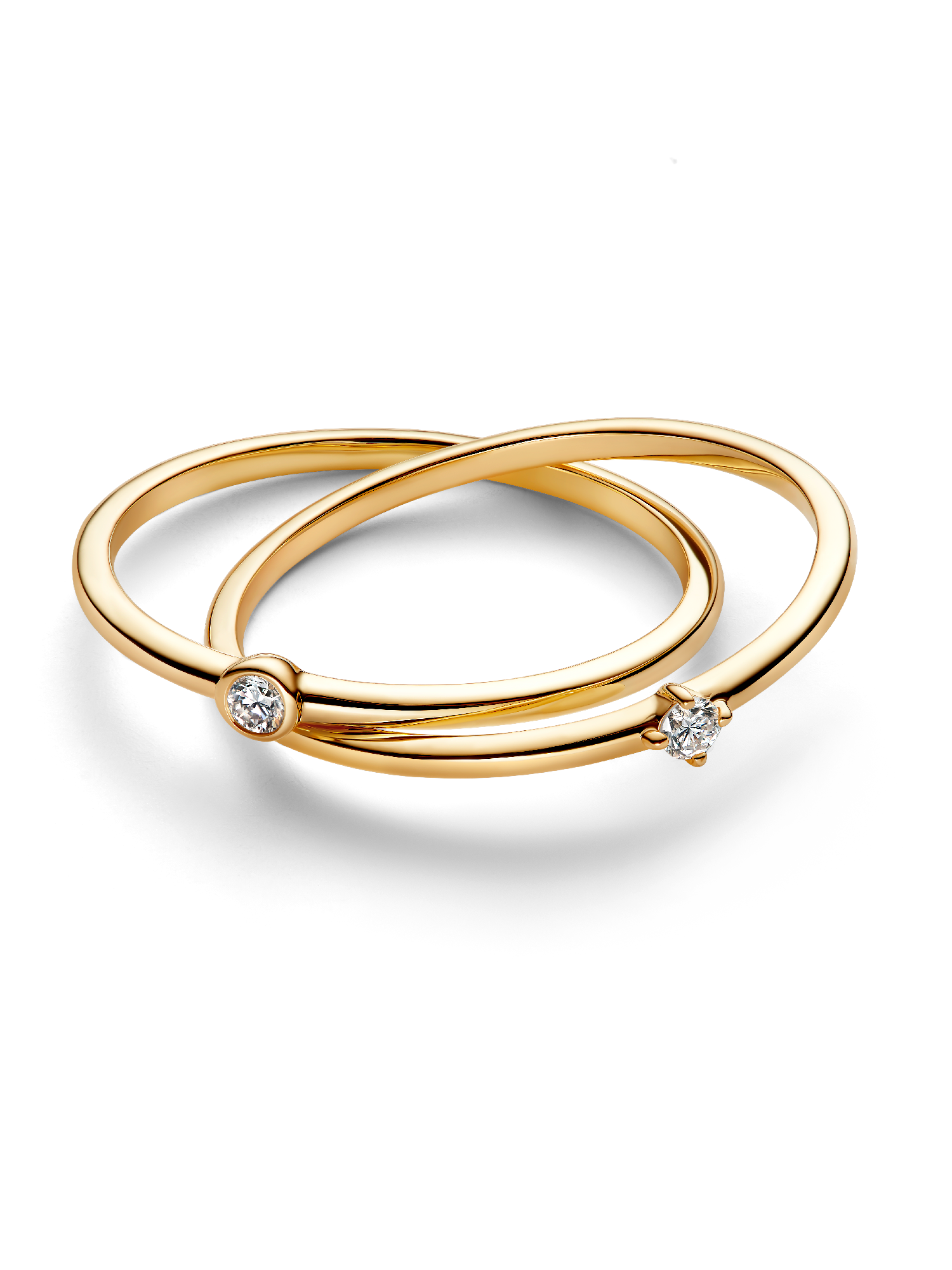 Pandora Era Lab-Grown Diamond Crossover Ring