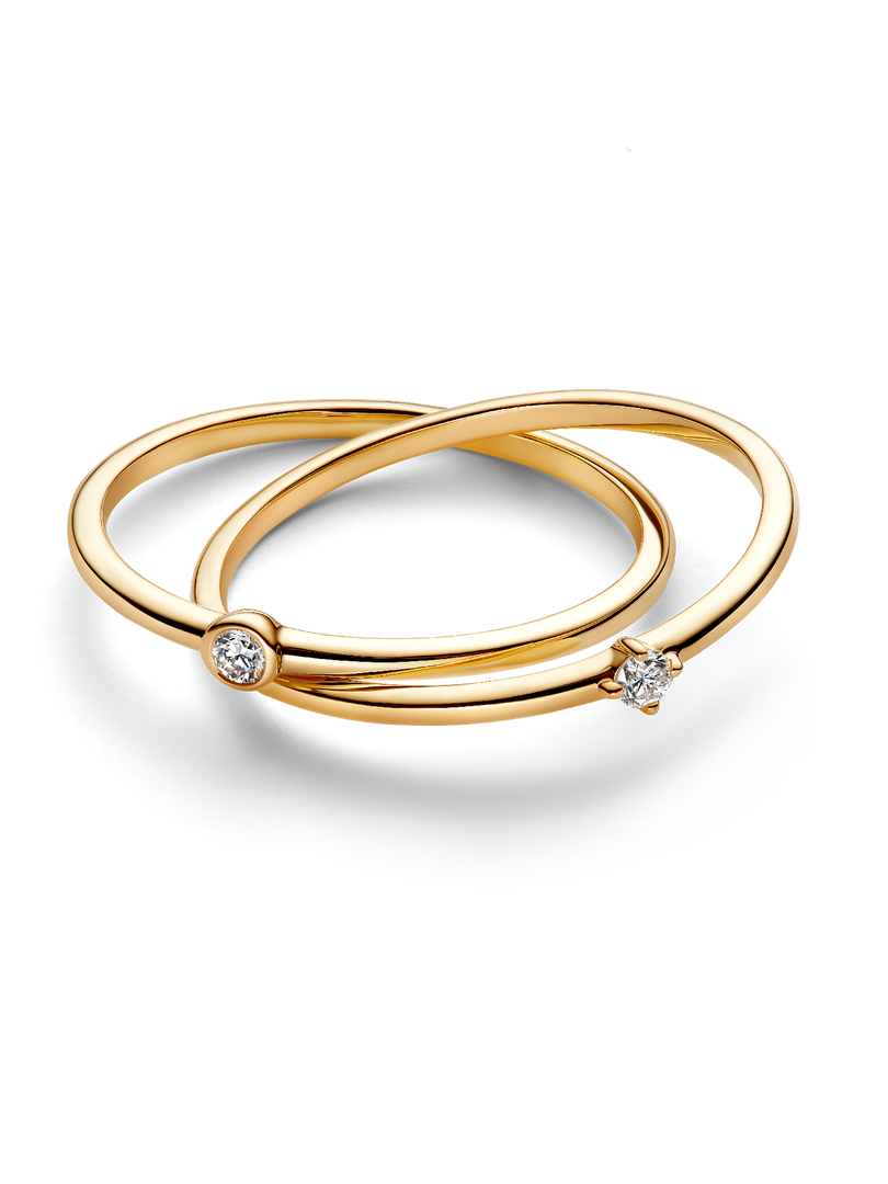 Pandora Era Lab-Grown Diamond Crossover Ring