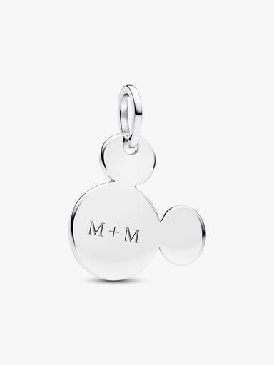 Charm-pendentif à graver Mickey Mouse de Disney