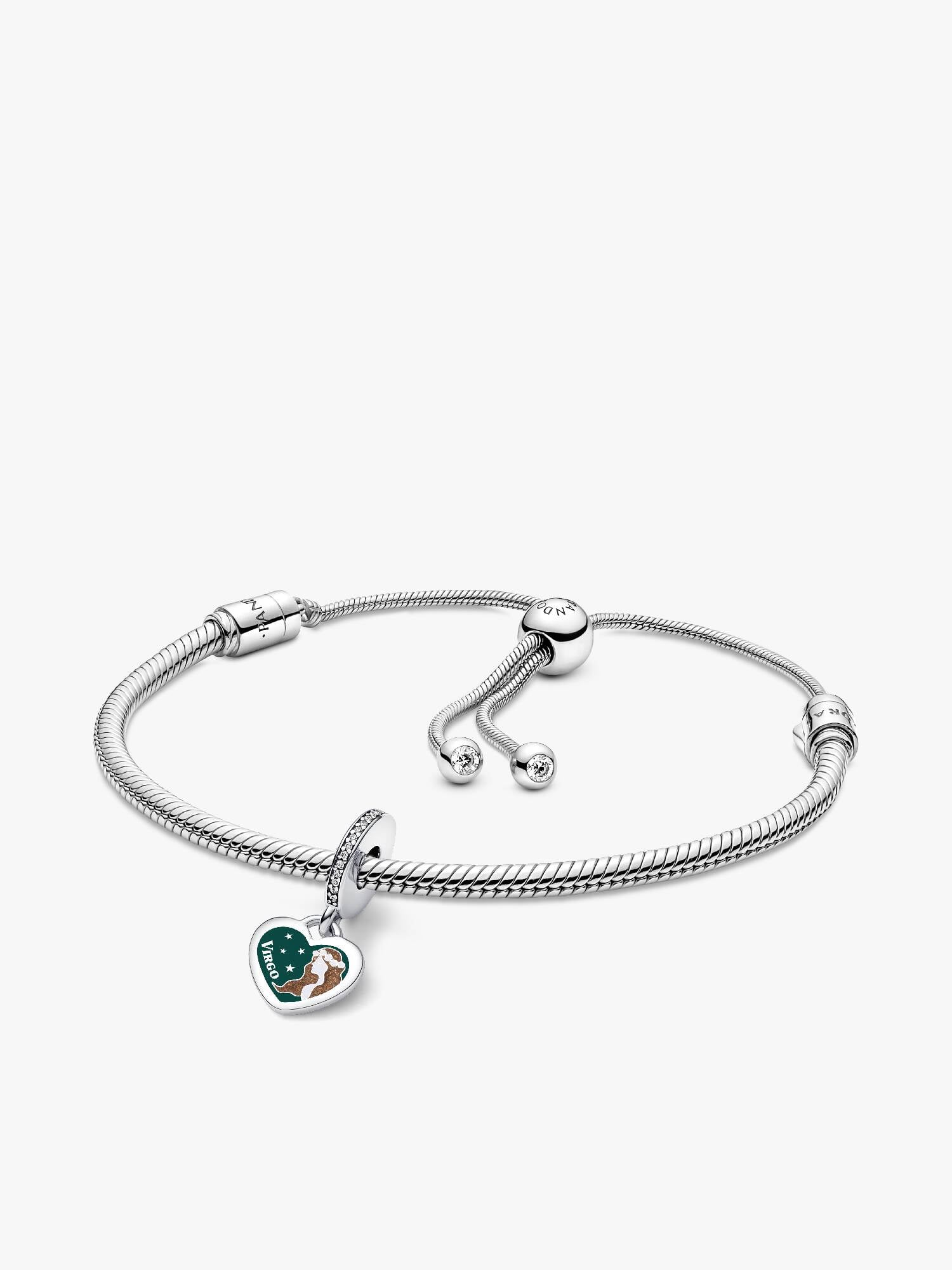 Virgo Dangle Charm Bracelet Set