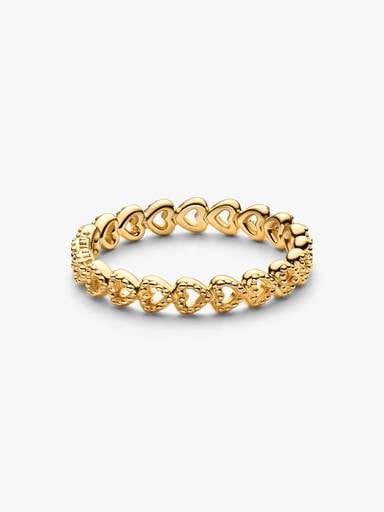 Bague Anneau de cœurs