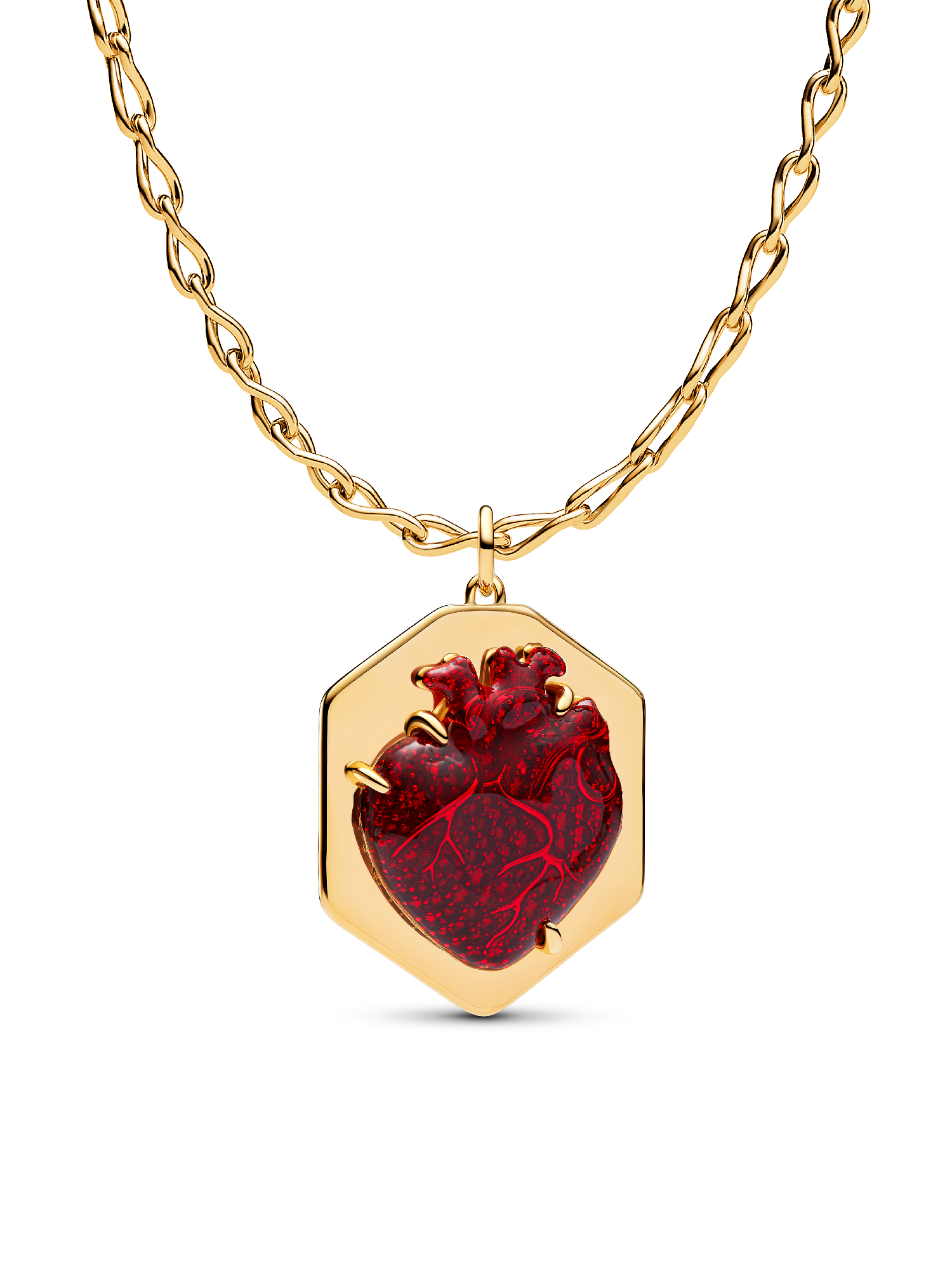 Pat McGrath Oversized Heart Charm Necklace