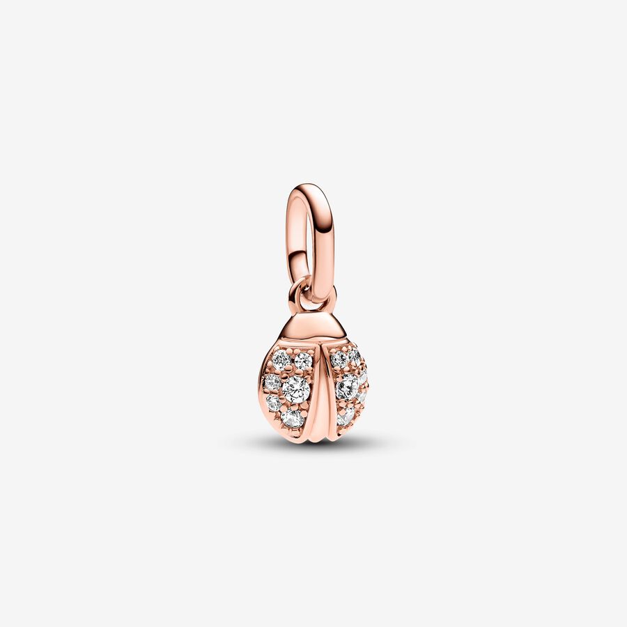 Mini charm-pendentif Coccinelle porte-bonheur Pandora ME image number 0