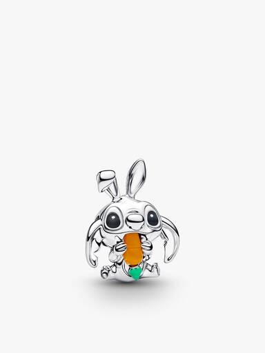 Bracelet avec charm Lapin de Pâques Stitch de Disney