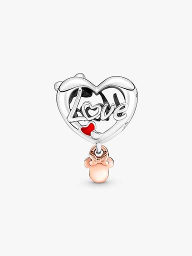 FINAL SALE - Disney Minnie Mouse Mom Heart Charm