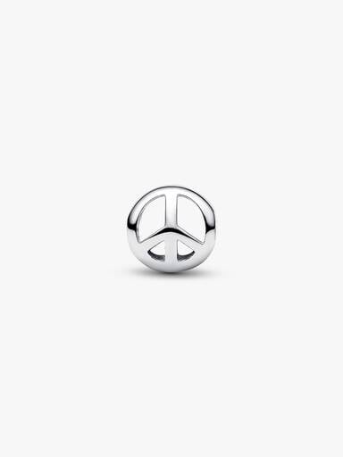 Peace Symbol Mini Charm