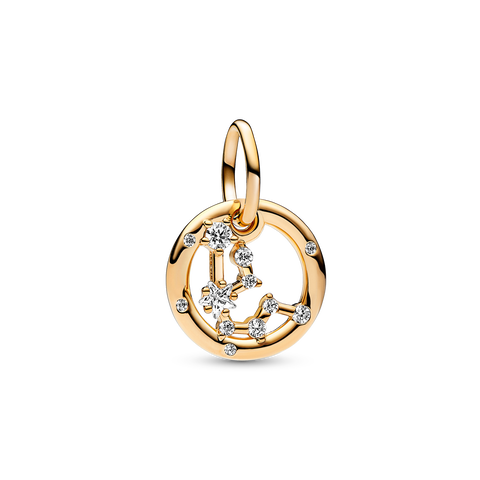Charm-pendentif du zodiaque Verseau